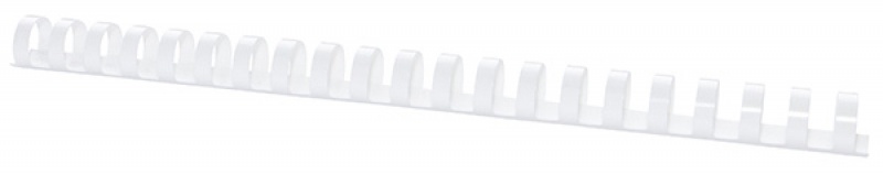 Пружина пластикова біла d-16мм OFFICE PRODUCTS 20241415-14, 100 шт/уп